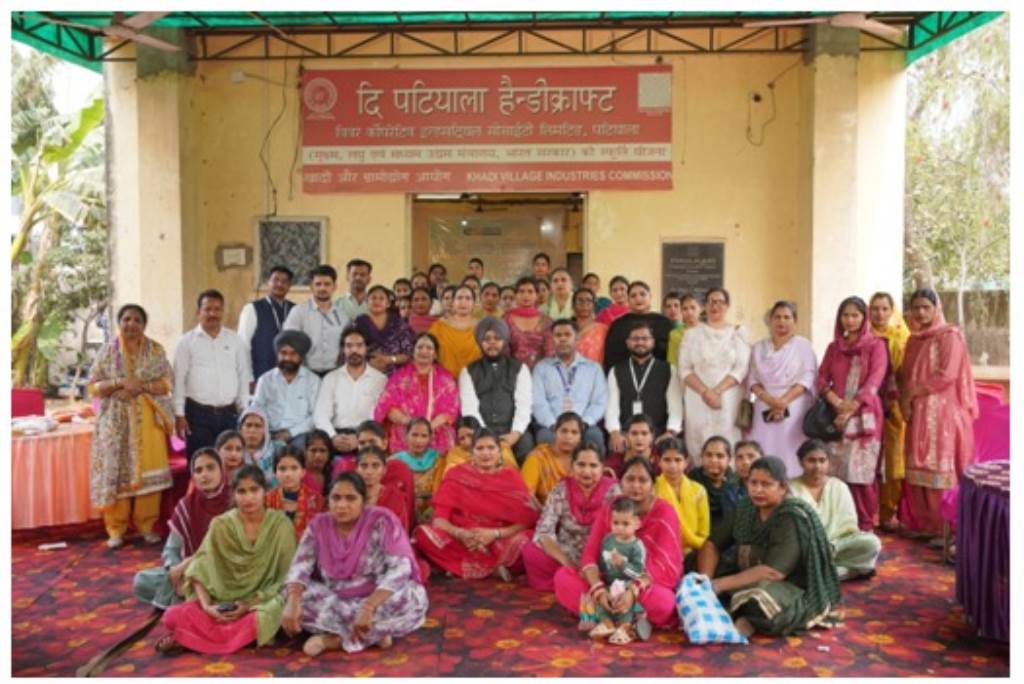 EXIM Bank Promotes Traditional Phulkari Craft through Patiala Handicrafts Society via ODOP Initiative